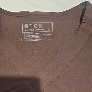 Figs Men's Shirt in Dark Brown